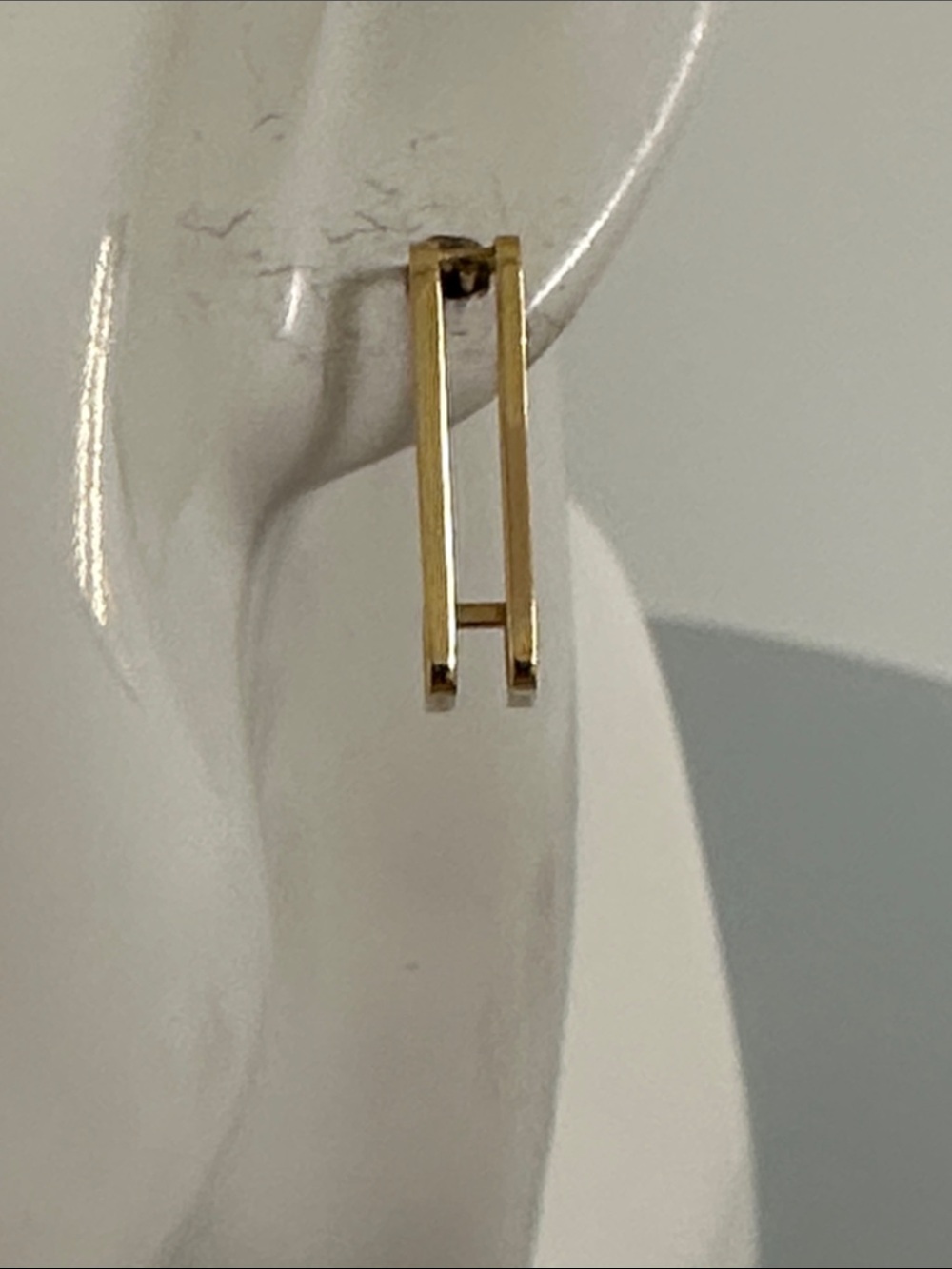 CARLA 14k real solid Gold Earrings